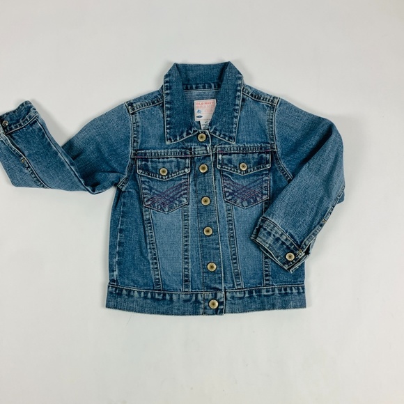 Old Navy Other - Old Navy Toddler Size 4T Unsex Blue Jean Denim All Year Round Jacket
